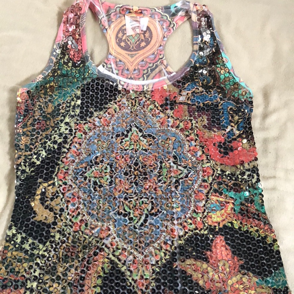 Women’s sequin tank